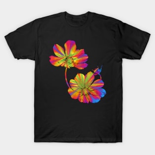 Peace, love, and flowers T-Shirt